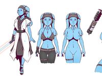 Alenya Hirani - Twi'lek Padawan