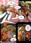 Palutena and Pit .