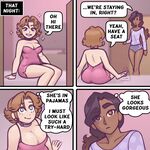 Taís Tavares and Sofia Macieira.