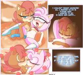 Sally and Amy in The Forbidden Fruit