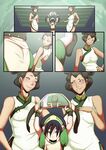 Toph and the Ring Girls