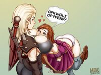 The Witcher and the horny bard