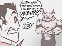 Helltaker and Lucifer