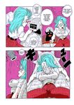 Dagon Ball - Bulma and Mr. Popo