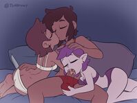 Lucia's Sleepover with Luz and Amity