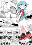 [Sumirechan] Hilda after tennis play (Hilda) [Japanese, English] Tag
