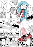 [Sumirechan] Hilda after tennis play (Hilda) [Japanese, English] Tag