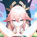 [AI4fun] Yae Miko x Gorou (Genshin Impact) [English] [AI Generated]