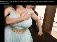 AI Generated, Stranded on Beach with arrogant girl, ENGLISH