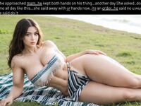 AI Generated, Stranded on Beach with arrogant girl, ENGLISH