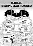 [Usohappyaku (Otori)] Bitch Pig Slave Senseis (Osomatsu-san) [English]