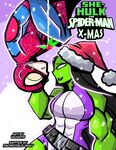 She-Hulk and Spidey X-Mas