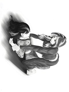 Sunset Shimmers Fingertechnik