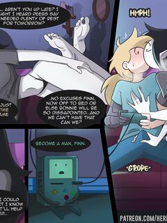 Finn's Late Night With Marceline