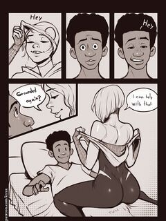 Into the Spider-Gwen by Irza