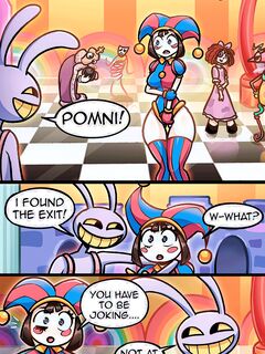 Pomni Found The Wrong Exit Door