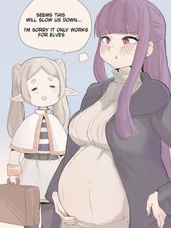 Frieren trying new spells