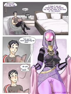 Tali x Shepard.