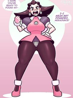 Tron Bonne and Mega-Dweeb