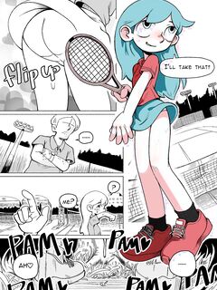 [Sumirechan] Hilda after tennis play (Hilda) [Japanese, English] Tag