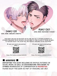 Shiro-Kuro Sex: ~Two Bottoms Tried Clothed Sex~ [FKRfactory (FKR)]