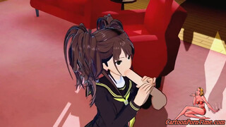 Persona 4 - Rise Kujikawa 3D Hentai