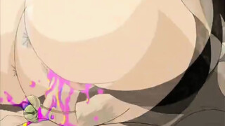 Anime maid riding her master cock