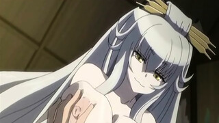 Busty Japanese hentai cummed allbody