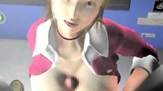 Animated hooker sucks and rubs