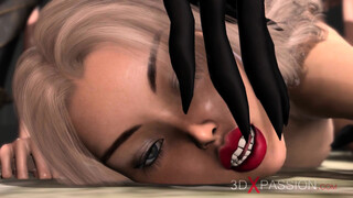 Sacrifice. Zepar The Duke Of Hell Plays With A Hot Blonde In The Castle