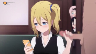 Cute Blonde Doing A Handjob To Her Teacher!