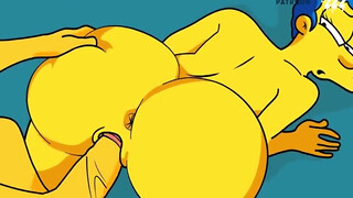 Homer And Marge Simpsons Animation Porno - Good-sized Bumpers Butt sex Internal ejaculation Manga porn
