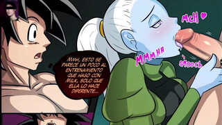 Vados entrena a Goku a cambio de sexo - Dragon Ball Supah Anime porn