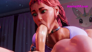 Starfire - Learning Earth’s Customs One Sensuous Lesson at a Time ( Toon Parody )