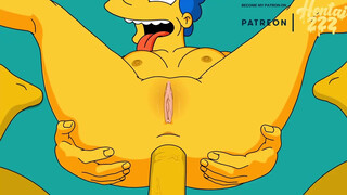 MARGE SIMPSON BUTT SEX BOINKED SIMPSONS HARDCORE