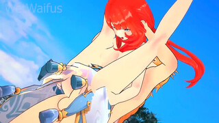 Nilou's delicious Beaver is Stuffed until she Sprays - Genshin Influence Manga porn