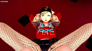Ann Takamaki from Persona five Gives You An Impressive Foot wank