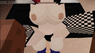 Gothic lady can't manage herself and smashes me voluptuously / Jenny's Mod