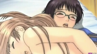 Nerdy Stud Lose Virginity - Hentai Anime