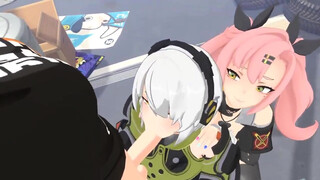 Nicole gives Anby a mitt[ ZENLESS ZONE ZERO ]