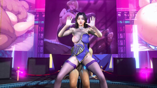 THREE DIMENSIONAL adorable costume play stunner jiggling her ideal assets got boinked so rigid