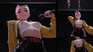 K pop Satan Hunters Manga porn Comic Ep.003 - Rumi Ample Bra-stuffers Gargle job for her aficionados anime porn comic