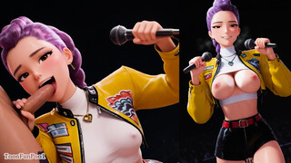 K Pop Satan Hunters 3 DIMENSIONAL Anime porn toon - Rumi ample milk cans fellate job for her aficionados Adult Anime