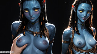 Avatar Manga porn Cartoon - Neytiri Hefty Cupcakes Deepthroat Job Manga porn Anime by Toonfunpool