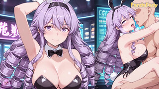 A Confident Scientific Railgun - Bunny Junko Hokaze Thick Funbags On Top