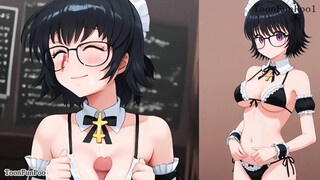 Shizuku Murasaki - coffee maid meaty milk cans inhale job for her manager anime porn cartoon from hunter x hunter