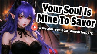 Succubus Unleashes Your Soul & Strokes You Forever - Strong Tugging Machine - Tail Fuckbox Audio