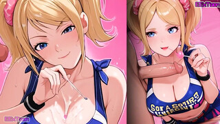 Trouser snake Chainsaw anime porn anime - thick mammories Juliet Starling inhale job bosoms job