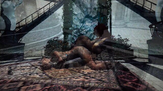 Insatiable girl is waiting for her lover with her legs spread wide open and soaking wet pussy