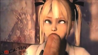 Busty brunette from a video game is getting fucked like a pornstar and enjoying it